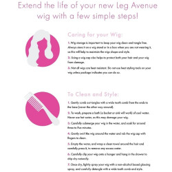 LEG AVENUE PELUCA CORTA DE CORTE BOB NATURAL NEGRO 2