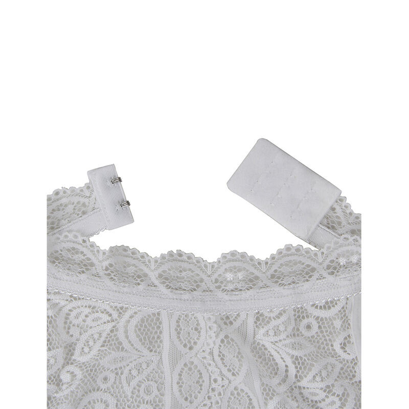 SUBBLIME 953850 BODY DE ENCAJE BLANCO S M
