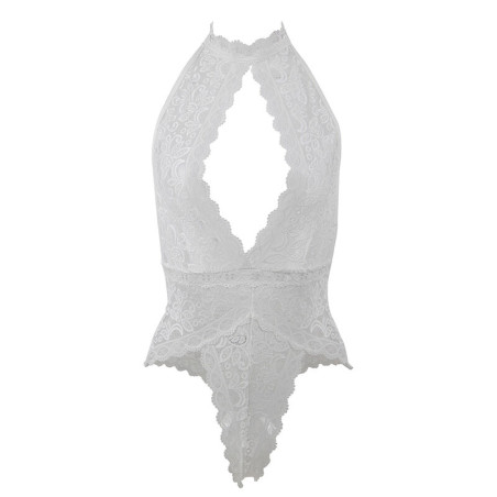 SUBBLIME 953867 BODY DE ENCAJE BLANCO L XL