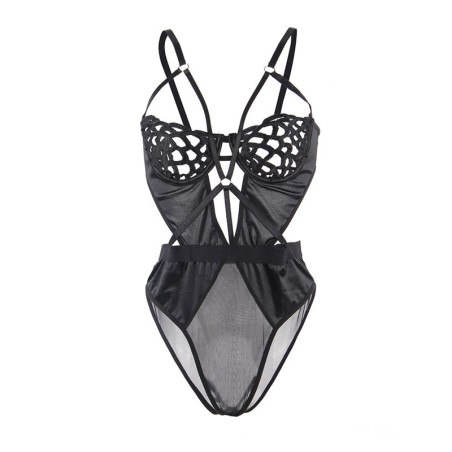 SUBBLIME 954055 BODY SEXY DE ENCAJE NEGRO S M