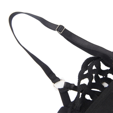 SUBBLIME 954055 BODY SEXY DE ENCAJE NEGRO S M