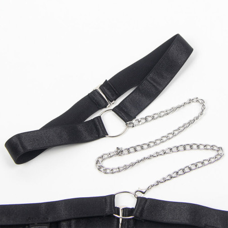 SUBBLIME 954390 BODY SEXY CON LIGUEROS NEGRO L XL
