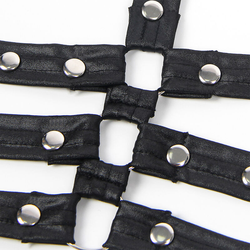 SUBBLIME 954413 BODY BONDAGE DE CUERO NEGRO L XL