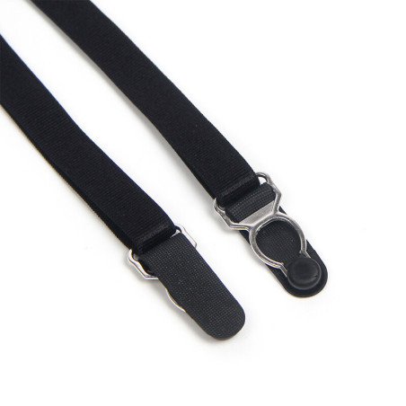 SUBBLIME 955502 BODY DE ENCAJE CON LAZOS Y LIGAS NEGRO L XL