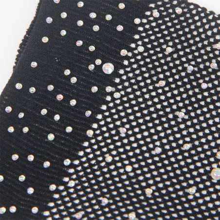 SUBBLIME 957469 GUANTES TRANSPARENTES CON BRILLO NEGRO S M