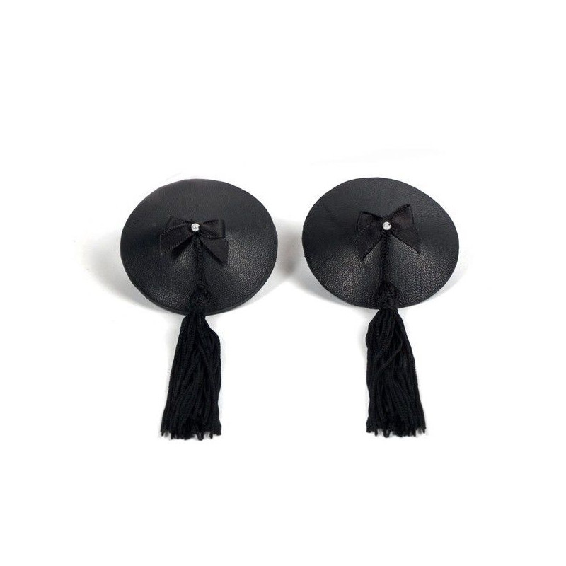 BIJOUX BURLESQUE CUBREPEZONES NEGRO