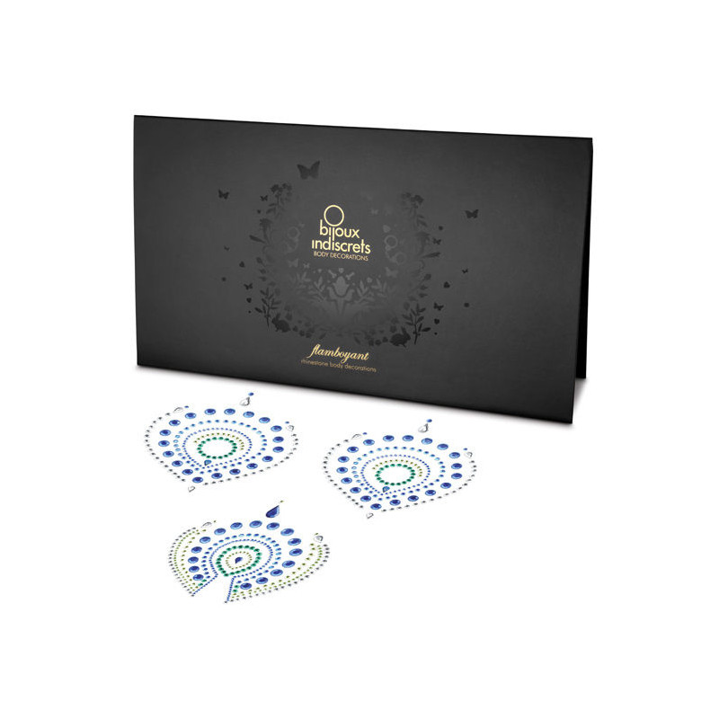 BIJOUX INDISCRETS FLAMBOYANT AZUL VERDE