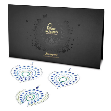 BIJOUX INDISCRETS FLAMBOYANT AZUL VERDE