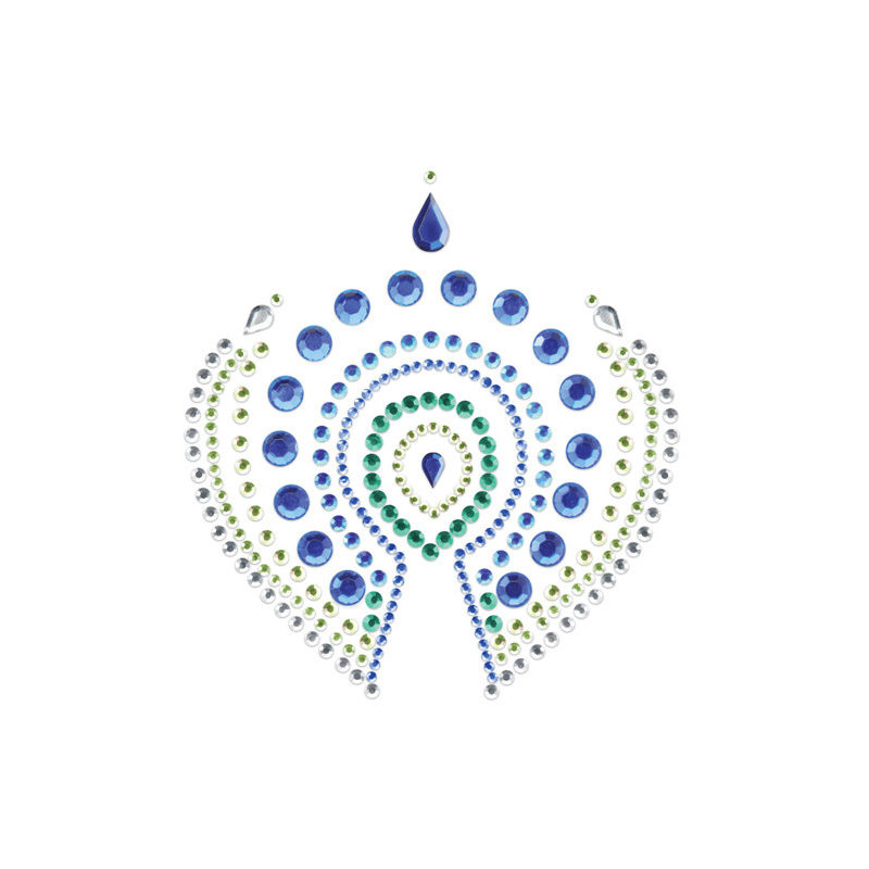 BIJOUX INDISCRETS FLAMBOYANT AZUL VERDE