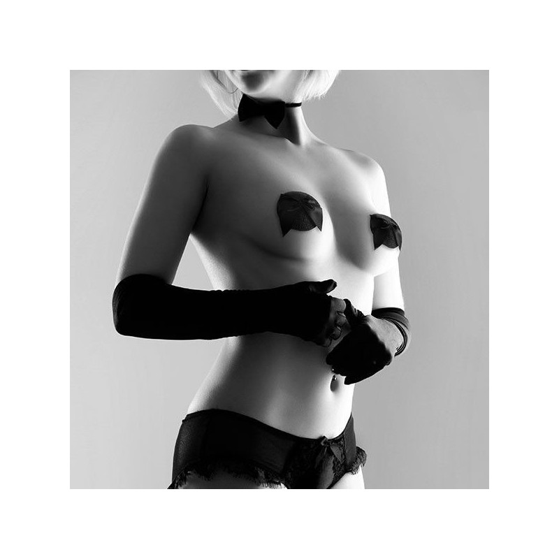 BIJOUX BURLESQUE CUBREPEZONES BRILLANTES CON LAZO