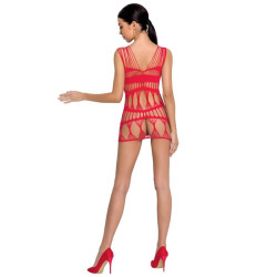 PASSION WOMAN BS089 BODYSTOCKING ROJO TALLA UNICA 2
