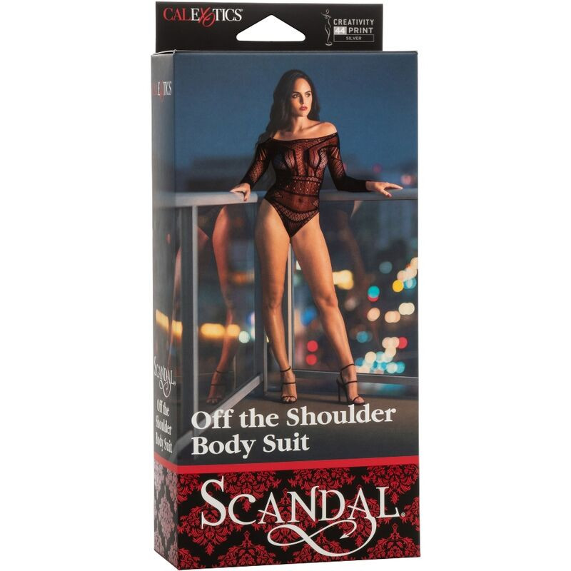 CALEXOTICS SCANDAL TEDDY ONE SIZE