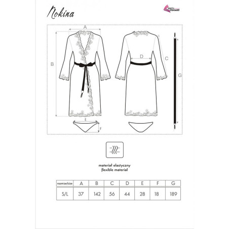 LIVCO CORSETTI FASHION NOKINA LC XG055 BATA PANTY NEGRO TALLA UNICA