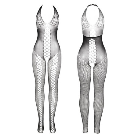 SUBBLIME 951832 BODYSTOCKING ESPALDA ABIERTA Y DETALLES ENTRECRUZADOS NEGRO TALLA UNICA