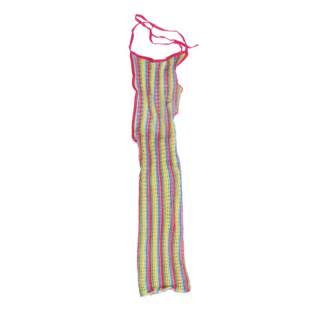 SUBBLIME 952341 VESTIDO DE REJILLA ARCOIRIS TALLA UNICA