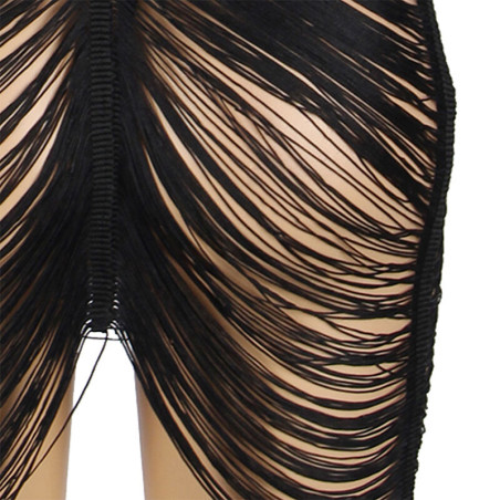 SUBBLIME 954239 VESTIDO DE TIRAS TANGA NEGRO L XL