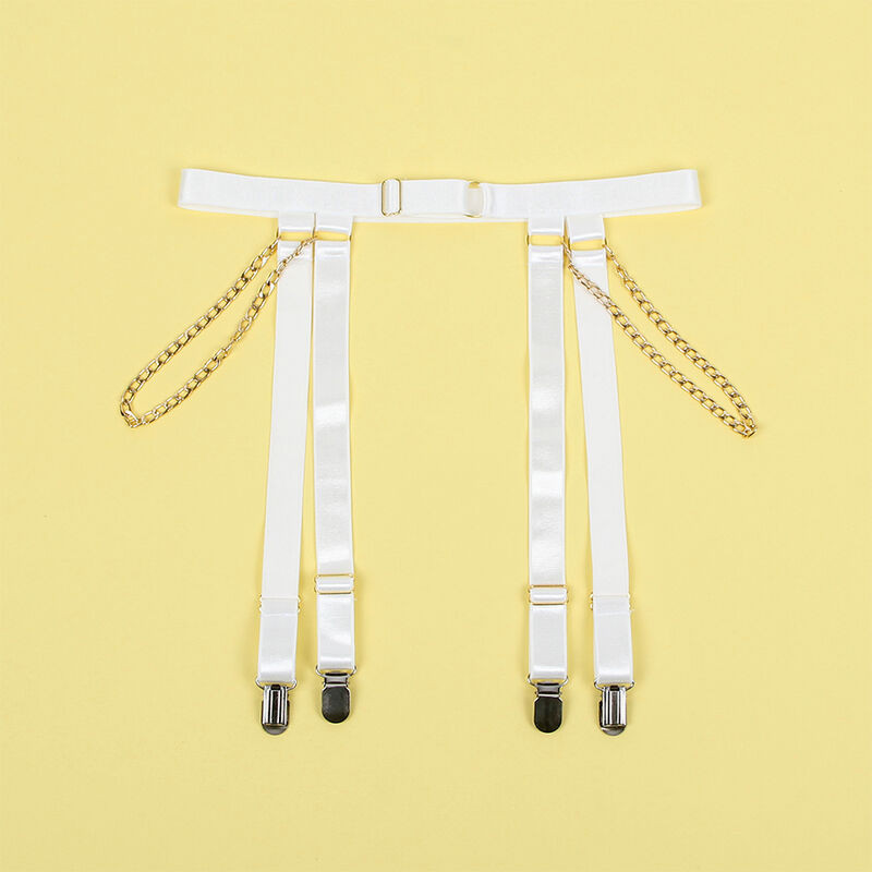 SUBBLIME 954284 BODY CON CADENAS LIGUEROS BLANCO S M