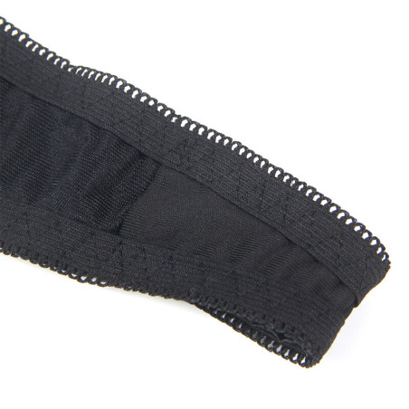SUBBLIME 955199 SET SUJETADOR CON LAZO NEGRO AJUSTABLE S M