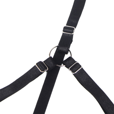 SUBBLIME 955199 SET SUJETADOR CON LAZO NEGRO AJUSTABLE S M
