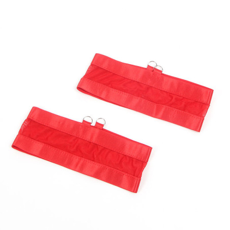 SUBBLIME 955250 SET SUJETADOR CON LIGUERO BONDAGE ROJO S M