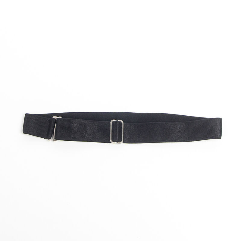 SUBBLIME 955373 VESTIDO CON TIRANTES DE CUERO NEGRO S M