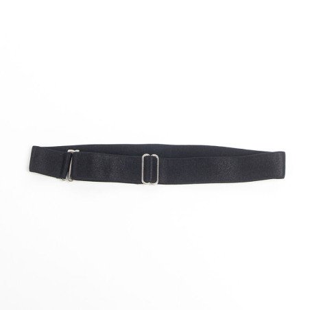 SUBBLIME 955373 VESTIDO CON TIRANTES DE CUERO NEGRO S M