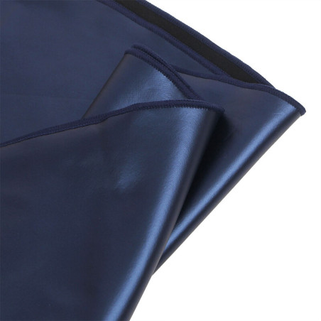 SUBBLIME 955410 VESTIDO CON TIRANTES DE CUERO AZUL S M