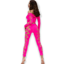 CHILIROSE CR 4632 TOP PANTALON FUCSIA S L 2