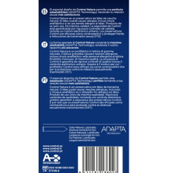 CONTROL ADAPTA NATURE PRESERVATIVOS 6 UNIDADES 2