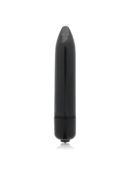 GLOSSY THIN VIBRADOR NEGRO