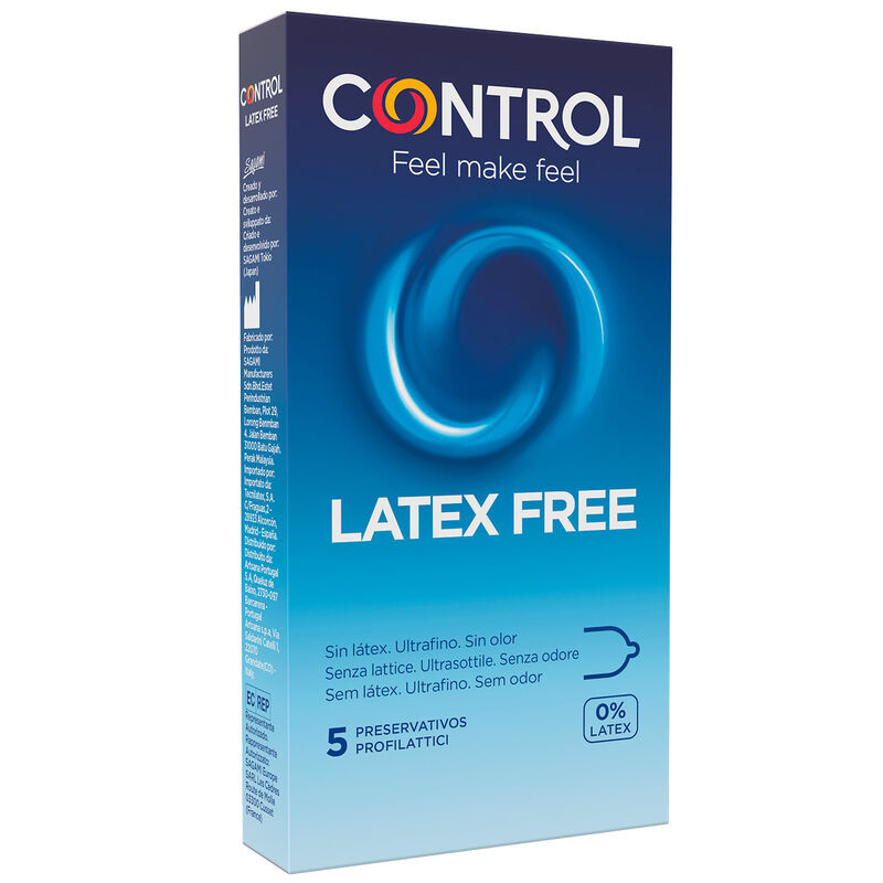 CONTROL FREE SIN LATEX PRESERVATIVOS 5 UNIDADES