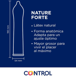 CONTROL PRESERVATIVOS NATURE FORTE 144 UNIDADES 2
