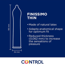 CONTROL PRESERVATIVOS FINISSIMO SENSO 144 UNIDADES 2