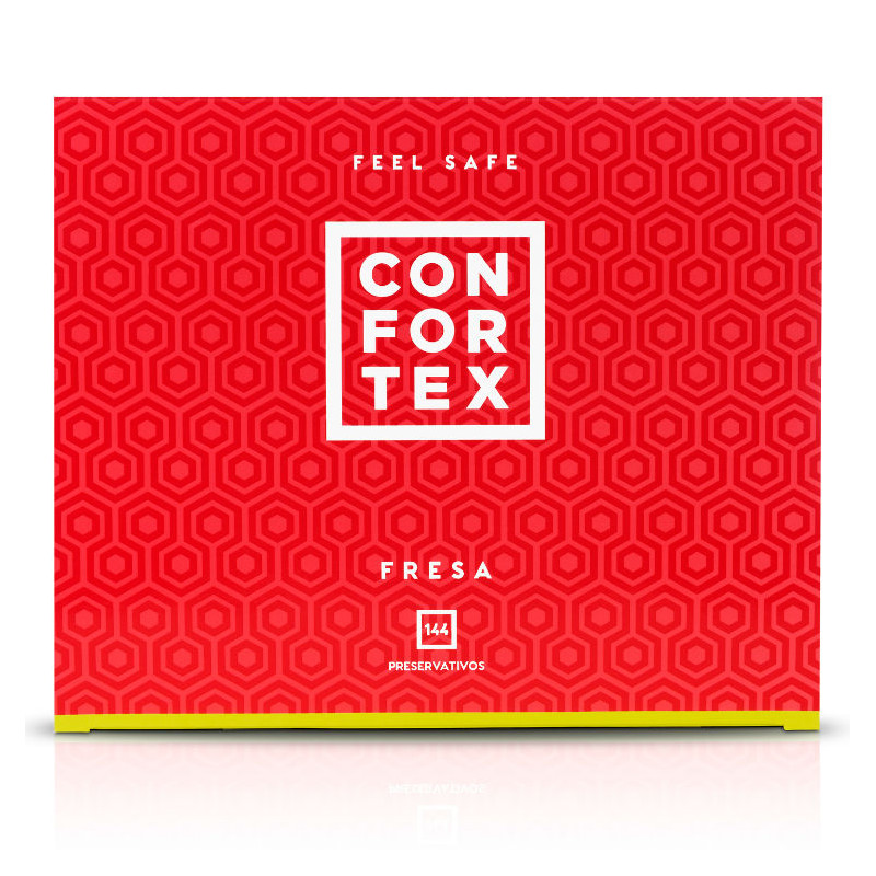 CONFORTEX PRESERVATIVOS FRESA CAJA 144 UDS