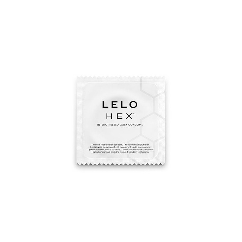 LELO HEX PRESERVATIVO CAJA 12 UDS