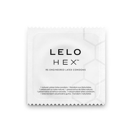 LELO HEX PRESERVATIVO CAJA 12 UDS
