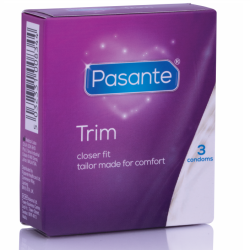 PASANTE PRESERVATIVOS TRIM MS DELGADO 3 UNIDADES
