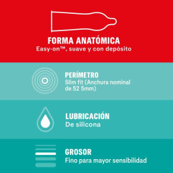 DUREX SENSITIVO SLIM FIT 10 UNIDADES 2