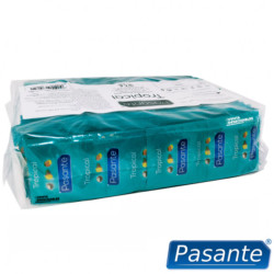 PASANTE PRESERVATIVOS SABORES TROPICAL BOLSA 144 UNIDADES 2