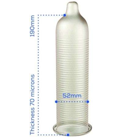 PASANTE PRESERVATIVO EFECTO CALOR BOLSA 144 UNIDADES