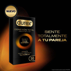DUREX CONEXION TOTAL ULTRA FINO PLUS SIN LATEX 10 UNIDADES 2
