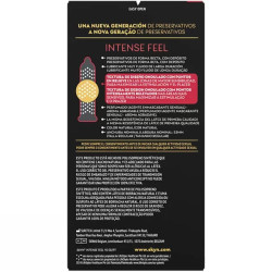 SKYN PRESERVATIVO INTENSE FEEL TEXTURA CON DISENO ONDULADO 10 UNIDADES 2