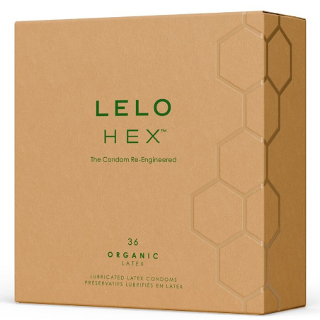 LELO HEX ORGANIC PRESERVATIVO CAJA 36 UDS