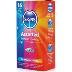 SKINS SURTIDO PRESERVATIVOS PREMIUM PACK 16 2