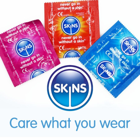 SKINS SURTIDO PRESERVATIVOS PREMIUM PACK 8