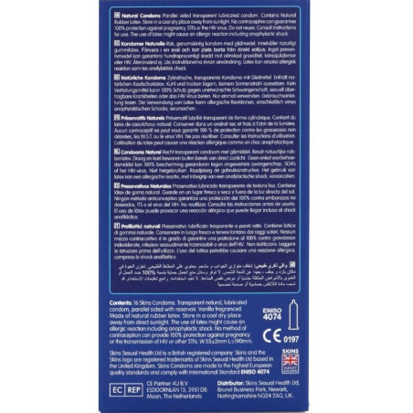 SKINS NATURAL PRESERVATIVOS PREMIUM PACK 16