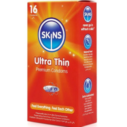 SKINS ULTRAFINOS PRESERVATIVOS PREMIUM PACK 16 2
