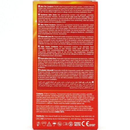 SKINS ULTRAFINOS PRESERVATIVOS PREMIUM PACK 8