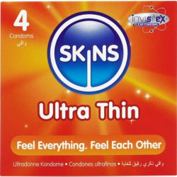 SKINS ULTRAFINOS PRESERVATIVOS PREMIUM PACK 4