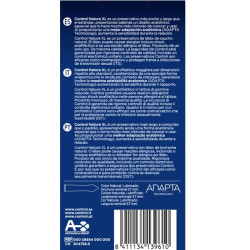 CONTROL ADAPTA NATURE XL PRESERVATIVOS 12 UNIDADES 2